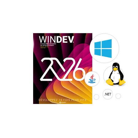 Abonnement annuel - WINDEV 2026